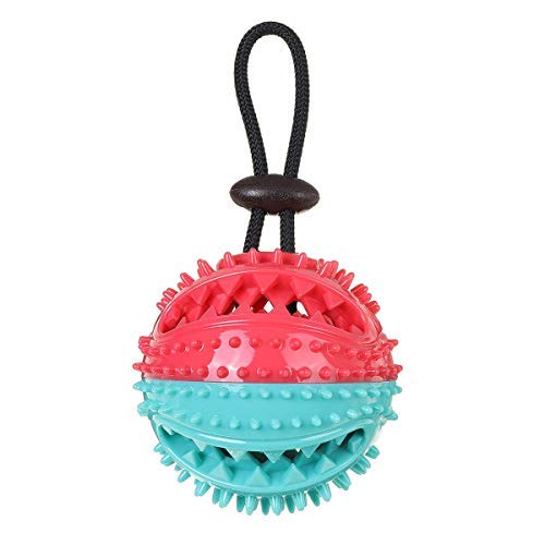 SGerste Pet Molar Bite Toy Dog Ball Chew Toys Pet Tooth Cleaning Built-in Sound Toys SGerste Pet Molar Bite Toy Dog Ball Chew Toys Pet Tooth Cleaning Built-in Sound Toys von SGerste
