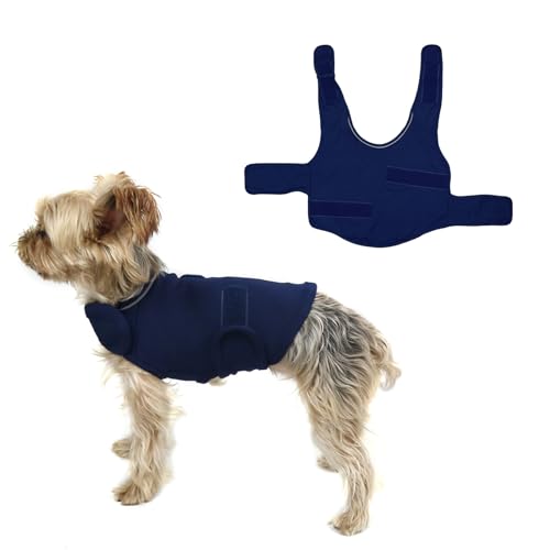 SH-RuiDu Beruhigende Jacke für Hunde, atmungsaktiv, elastisch, für Angst, Feuerwerk, Donner, Stressabbau von SH-RuiDu