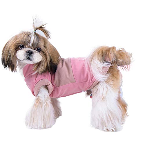 SH-RuiDu Haustier Baumwolle Kleidung Hunde Dicken Weich Warm Mantel Kleidung für Herbst Winter von SH-RuiDu