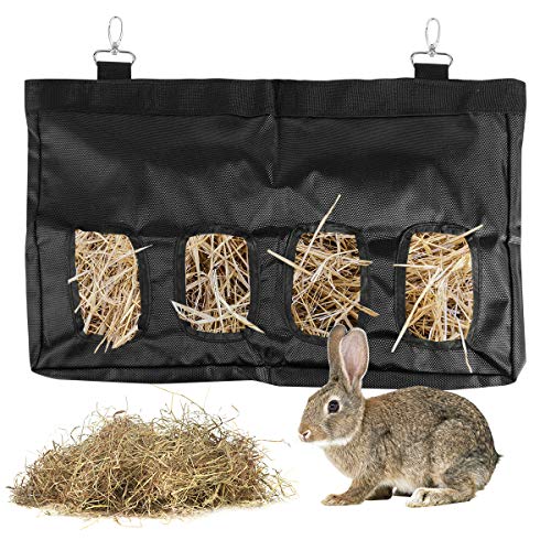SH-RuiDu Heubeutel für kleine Tiere, zum Aufhängen, Futtersack für Kaninchen, Chinchilla von SH-RuiDu