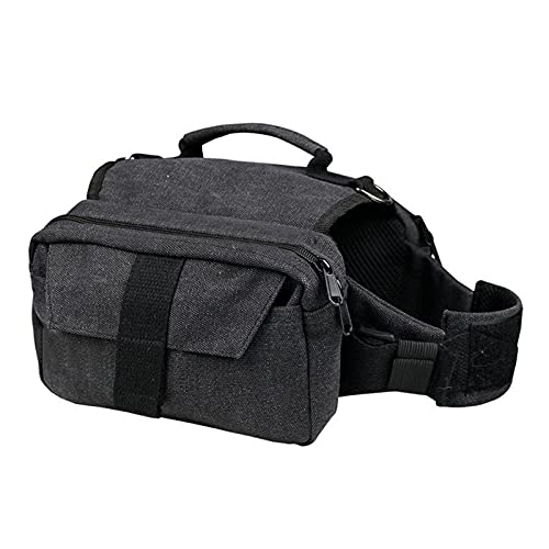 SH-RuiDu Hound Dog Satteltasche, Hunde Rucksack mit 2 Seitentaschen für Reisen Camping Wandern von SH-RuiDu