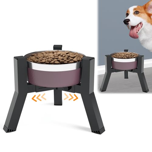 Verstellbarer erhöhter Hundenapfständer, kompatibel mit xx bis xx Zoll für kleine und mittelgroße Hunde von SHAINFUN