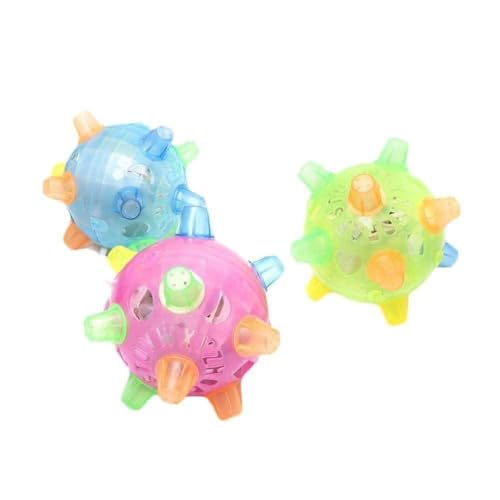 SHANGYU Pet Dog Toy Interactive Jumping Activation Ball For Dogs Flashing Ball Light Automatically Play Dog Jump Outdoor Sounds Ball von SHANGYU