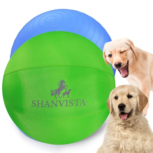 Herding Ball für Hunde, 45,7 cm, robuster Hüteball für australische Schäferhunde und Border Collies – langlebiges Trainingsspielzeug für kleine/mittelgroße Rassen – Spielen im Freien und im Garten Herding Ball für Hunde, 45,7 cm, robuster Hüteball für australische Schäferhunde und Border Collies – langlebiges Trainingsspielzeug für kleine/mittelgroße Rassen – Spielen im Freien und im Garten von SHANVISTA