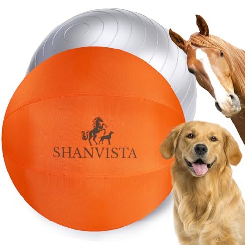 Herding Ball für Hunde, 55,9 cm, robuster Hüteball für australische Schäferhunde und Border Collies – langlebiges Trainingsspielzeug für mittelgroße und große Rassen – Spielen im Freien und im Garten Herding Ball für Hunde, 55,9 cm, robuster Hüteball für australische Schäferhunde und Border Collies – langlebiges Trainingsspielzeug für mittelgroße und große Rassen – Spielen im Freien und im Garten von SHANVISTA