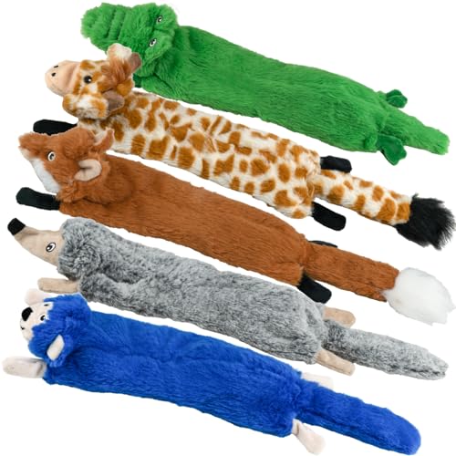 SHARLOVY Quietschendes Hundespielzeug für Hunde, keine Füllung, Plüsch-Hundespielzeug für mittelgroße Hunde, knisterndes Hundespielzeug, langlebig, Kauspielzeug, niedliche Tiere, Welpenspielzeug zum SHARLOVY Quietschendes Hundespielzeug für Hunde, keine Füllung, Plüsch-Hundespielzeug für mittelgroße Hunde, knisterndes Hundespielzeug, langlebig, Kauspielzeug, niedliche Tiere, Welpenspielzeug zum von SHARLOVY