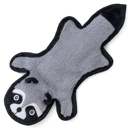SHARLOVY Raccoon Quietschendes Hundespielzeug, langlebiges Hundekauen für aggressive, verbesserte Plüsch-Hundewelpen, Kauspielzeug zum Zahnen, langlebiges Hundespielzeug mit 6 robusten Schichten für SHARLOVY Raccoon Quietschendes Hundespielzeug, langlebiges Hundekauen für aggressive, verbesserte Plüsch-Hundewelpen, Kauspielzeug zum Zahnen, langlebiges Hundespielzeug mit 6 robusten Schichten für von SHARLOVY
