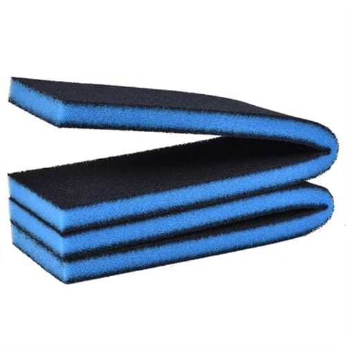 SHBHWS Filterwatte for Aquarien, Aktivkohlefiltermedium, Bio-Schwamm aus Baumwolle for, hochdichter Wasseraufbereitungsschwamm, Aquariumzubehör Für Aquarien(50x40x2cm) von SHBHWS