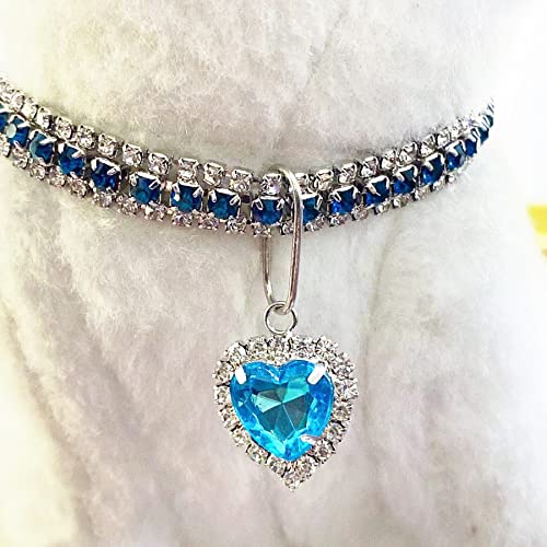 Strass-Haustierhalsband, funkelndes 3-reihiges Hundehalsband mit Kristalldiamanten, verstellbare Strasssteine, Hochzeitshalsband, Welpen-Mädchen, glitzernde Halskette, Anhänger, Schmuck für kleine Strass-Haustierhalsband, funkelndes 3-reihiges Hundehalsband mit Kristalldiamanten, verstellbare Strasssteine, Hochzeitshalsband, Welpen-Mädchen, glitzernde Halskette, Anhänger, Schmuck für kleine von SHEKAKO