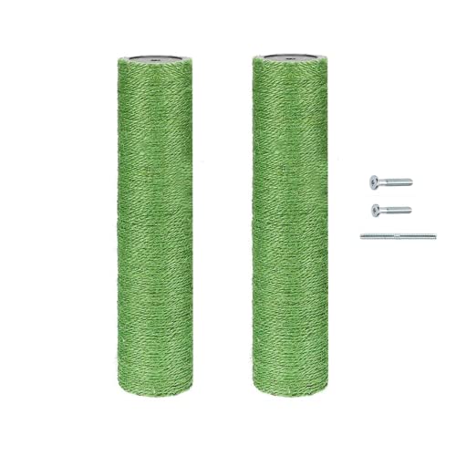 2er-Pack Kratzbaum Ersatzpfosten 45,1 cm L 7,0 cm Ø Grün Katzenkratzbaum Ersatzstange mit M8 Schraube 2er-Pack Kratzbaum Ersatzpfosten 45,1 cm L 7,0 cm Ø Grün Katzenkratzbaum Ersatzstange mit M8 Schraube von SHENGOCASE
