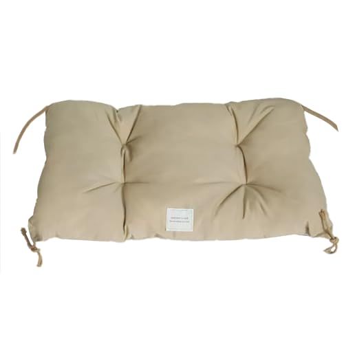 SHENGOCASE Katzenkissen, Bett für Katzenhaus, Sitzstange, Hängematte (35 x 50 cm, Khaki) von SHENGOCASE