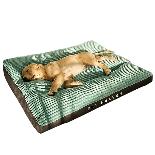 Extra großes Hundebett für große Hunde, strapazierfähige Hundebett-Matte mit abnehmbarem, waschbarem Bezug, rutschfeste Unterseite, Haustier-Schlafmatte, Hundebett für kleine bis XX-Large Hunde Extra großes Hundebett für große Hunde, strapazierfähige Hundebett-Matte mit abnehmbarem, waschbarem Bezug, rutschfeste Unterseite, Haustier-Schlafmatte, Hundebett für kleine bis XX-Large Hunde von SHENJIA
