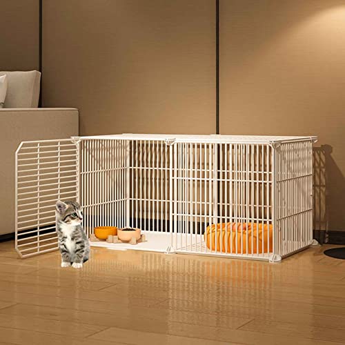 Großer Katzenkäfig, abnehmbarer Metall-Käfig für den Innenbereich, extra großes Katzenhaus für Kätzchen, vielseitiger Katzenkäfig für den Innenbereich Großer Katzenkäfig, abnehmbarer Metall-Käfig für den Innenbereich, extra großes Katzenhaus für Kätzchen, vielseitiger Katzenkäfig für den Innenbereich von SHENJIA