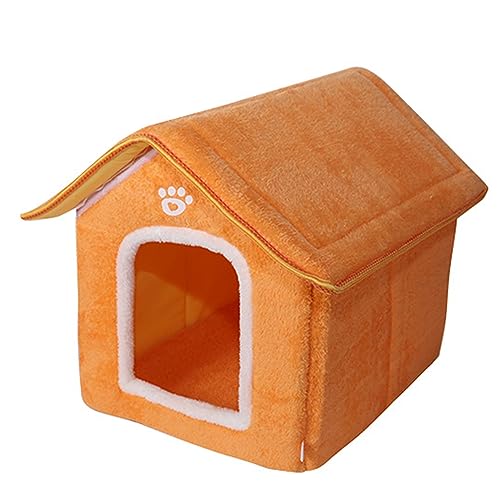 Großes Katzenbett für kleine Hunde und Katzen, waschbar und rutschfest, ultraweich, Deluxe-Haustierzelte, leises und verstecktes Katzenhaus für Haustiere bis zu 4,5 kg (Größe: S, 35,6 x 33,1 x 38,1 Großes Katzenbett für kleine Hunde und Katzen, waschbar und rutschfest, ultraweich, Deluxe-Haustierzelte, leises und verstecktes Katzenhaus für Haustiere bis zu 4,5 kg (Größe: S, 35,6 x 33,1 x 38,1 von SHENJIA
