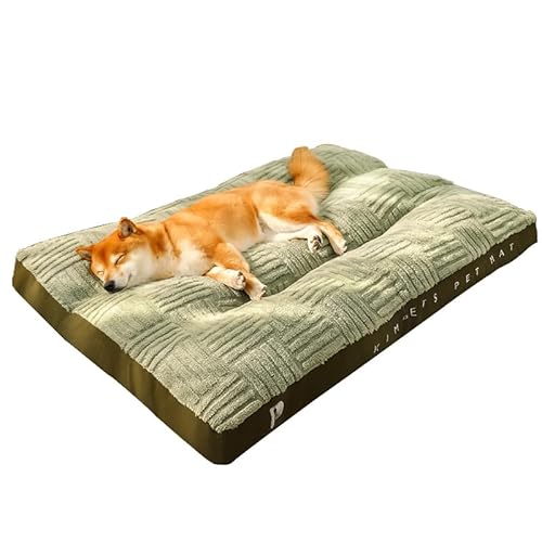 Hundebett, Memory-Schaum, groß, orthopädische Haustiermatratze mit abnehmbarem, waschbarem Bezug, rutschfeste Unterseite, wasserdicht, kaufest, für große, mittelgroße und kleine Hunde (Größe: L 42 x Hundebett, Memory-Schaum, groß, orthopädische Haustiermatratze mit abnehmbarem, waschbarem Bezug, rutschfeste Unterseite, wasserdicht, kaufest, für große, mittelgroße und kleine Hunde (Größe: L 42 x von SHENJIA