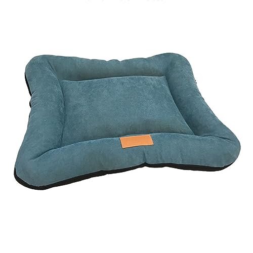 Hundebett, waschbar, mittelgroß, rutschfest, mit abnehmbarem Bezug, weiches Hundekäfigbett zum Schlafen, bequeme Zwingerunterlage für mittelgroße und kleine Hunderassen (Größe: S, 53,3 x 43,2 x 6,3 Hundebett, waschbar, mittelgroß, rutschfest, mit abnehmbarem Bezug, weiches Hundekäfigbett zum Schlafen, bequeme Zwingerunterlage für mittelgroße und kleine Hunderassen (Größe: S, 53,3 x 43,2 x 6,3 von SHENJIA