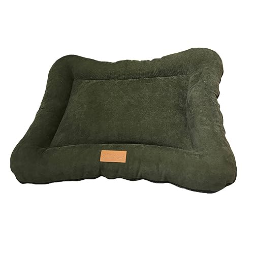 Hundebett, waschbar, mittelgroß, rutschfest, mit abnehmbarem Bezug, weiches Hundekäfigbett zum Schlafen, bequeme Zwingerunterlage für mittelgroße und kleine Hunderassen (Größe: S, 53,3 x 43,2 x 6,3 Hundebett, waschbar, mittelgroß, rutschfest, mit abnehmbarem Bezug, weiches Hundekäfigbett zum Schlafen, bequeme Zwingerunterlage für mittelgroße und kleine Hunderassen (Größe: S, 53,3 x 43,2 x 6,3 von SHENJIA