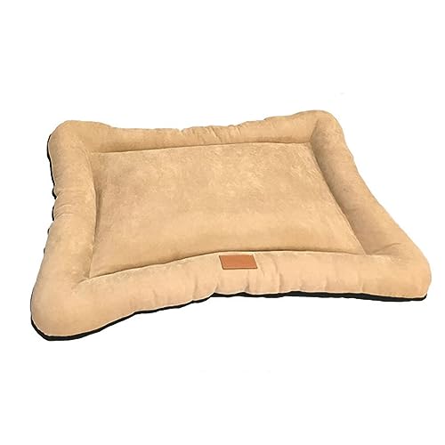 Hundebett, waschbar, mittelgroß, rutschfest, mit abnehmbarem Bezug, weiches Hundekäfigbett zum Schlafen, bequeme Zwingerunterlage für mittelgroße und kleine Hunderassen (Größe: S, 53,3 x 43,2 x 6,3 Hundebett, waschbar, mittelgroß, rutschfest, mit abnehmbarem Bezug, weiches Hundekäfigbett zum Schlafen, bequeme Zwingerunterlage für mittelgroße und kleine Hunderassen (Größe: S, 53,3 x 43,2 x 6,3 von SHENJIA