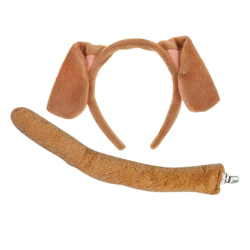 SHERCHPRY 1 Set Welpen Stirnband Mit Schlappohren Hundeohr Stirnband Cosplay Fellpflege Hundeohren Stirnband Welpenkostüme Stirnband Hundeohren Schwanzhaar Stirnbänder SHERCHPRY 1 Set Welpen Stirnband Mit Schlappohren Hundeohr Stirnband Cosplay Fellpflege Hundeohren Stirnband Welpenkostüme Stirnband Hundeohren Schwanzhaar Stirnbänder von SHERCHPRY