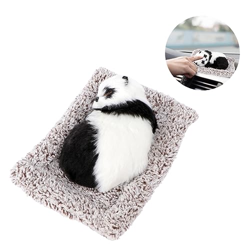 SHERCHPRY 1 Stück Simulierte Bambuskohle Dekoration für Auto und Katzenspielzeug mit Stoffmatte Realistische Tierfigur für Katzenliebhaber und Entspannende SHERCHPRY 1 Stück Simulierte Bambuskohle Dekoration für Auto und Katzenspielzeug mit Stoffmatte Realistische Tierfigur für Katzenliebhaber und Entspannende von SHERCHPRY