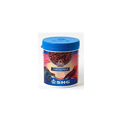 SHG Chironomus Lyophilisat 15g - Fischfutter für Fische - Medium - 15 Gramm von SHG