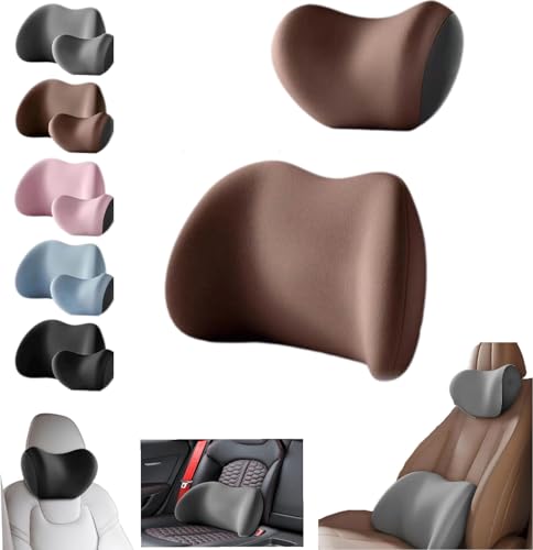 Auto-Kopfstütze und Lendenwirbelstützkissen,Reise-Anti-Ermüdungs-Taillen-Lendenwirbelstütze,mit verstellbarem Riemen, Auto-Lendenwirbelstützkissen und Auto-Nackenkissen-Set,for Bürostuhl oder Autositz Auto-Kopfstütze und Lendenwirbelstützkissen,Reise-Anti-Ermüdungs-Taillen-Lendenwirbelstütze,mit verstellbarem Riemen, Auto-Lendenwirbelstützkissen und Auto-Nackenkissen-Set,for Bürostuhl oder Autositz von SHIFuXX