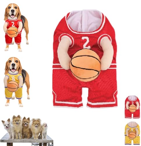 Hunde-Basketball-Kostüm, Hundekostüme, Hunde-Football-Kostüm, Hunde-Basketball-Kostüm mit Ball, Basketball-Hunde-Halloween-Kostüm, Hunde-Baseball-Kostüm, Hunde-Basketball-Kostüm, for Haustierhund(Red, Hunde-Basketball-Kostüm, Hundekostüme, Hunde-Football-Kostüm, Hunde-Basketball-Kostüm mit Ball, Basketball-Hunde-Halloween-Kostüm, Hunde-Baseball-Kostüm, Hunde-Basketball-Kostüm, for Haustierhund(Red, von SHIFuXX