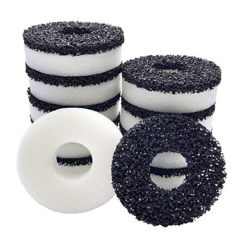 SHIGATSU 20 Stück Ersatz-Aquarium-Wartungs-Set für Biorb-Filter, Aquarium-Schwammschaum und Kohleringe SHIGATSU 20 Stück Ersatz-Aquarium-Wartungs-Set für Biorb-Filter, Aquarium-Schwammschaum und Kohleringe von SHIGATSU