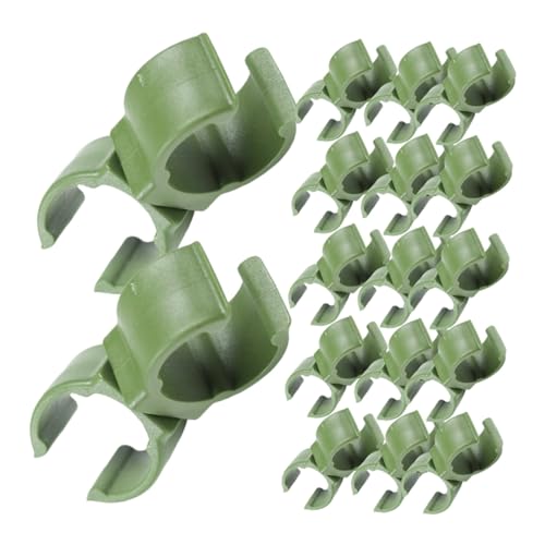 SHINEOFI 50Stücke Pflanzen Spalier Befestigungsschnallen Robuste Klammern für Gartenpflanzen für Tomaten Gurken und Klettergemüse Einfache Anwendung Langlebiges Material von SHINEOFI