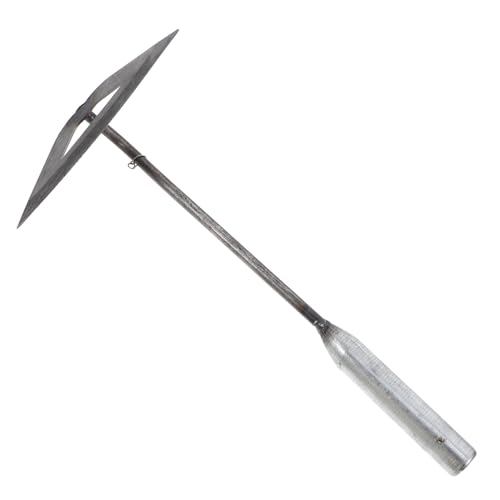 SHINEOFI Hacke Farm Tool Gartenarbeit gemüsegarten Gartenwerkzeug Landwirtschaftliches Werkzeug Gartengeräte Gartenhacke Werkzeug Grashacke robuste Gartenhacke grabende Hacke Eisen Silver SHINEOFI Hacke Farm Tool Gartenarbeit gemüsegarten Gartenwerkzeug Landwirtschaftliches Werkzeug Gartengeräte Gartenhacke Werkzeug Grashacke robuste Gartenhacke grabende Hacke Eisen Silver von SHINEOFI