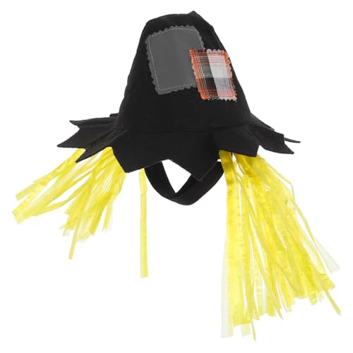 SHINEOFI Halloween-Haustierhut Cosplay-Zubehör Vogelscheuchen-Kostümkappe Für Hunde Und Katzen Mehrfarbig 32 5 X 17 9 X 7 9 cm SHINEOFI Halloween-Haustierhut Cosplay-Zubehör Vogelscheuchen-Kostümkappe Für Hunde Und Katzen Mehrfarbig 32 5 X 17 9 X 7 9 cm von SHINEOFI