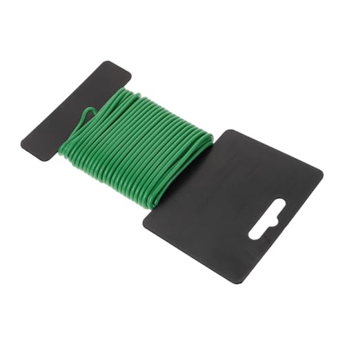 SHINEOFI Kabelbinder für den Garten Draht im Freien Gartenkabelbinder für Pflanzen Anlage binden Kletterpflanzenbefestigung Garten Krawatte Gartengurte Plastik Green von SHINEOFI
