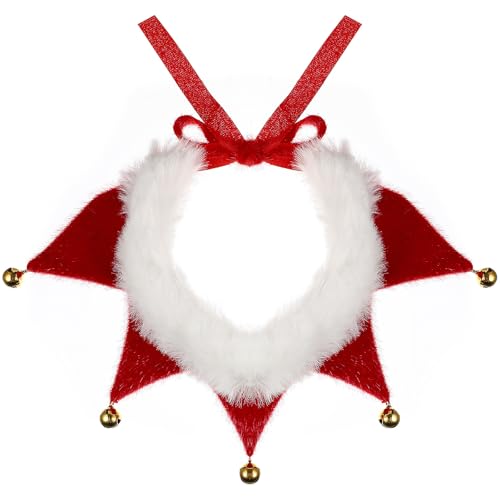 SHINEOFI Weihnachts-Halstuch für Hunde mit Glöckchen, Festliches Weihnachts-Halstuch für Haustiere, für Katzen Und Hunde, Party-Accessoire – Größe S SHINEOFI Weihnachts-Halstuch für Hunde mit Glöckchen, Festliches Weihnachts-Halstuch für Haustiere, für Katzen Und Hunde, Party-Accessoire – Größe S von SHINEOFI