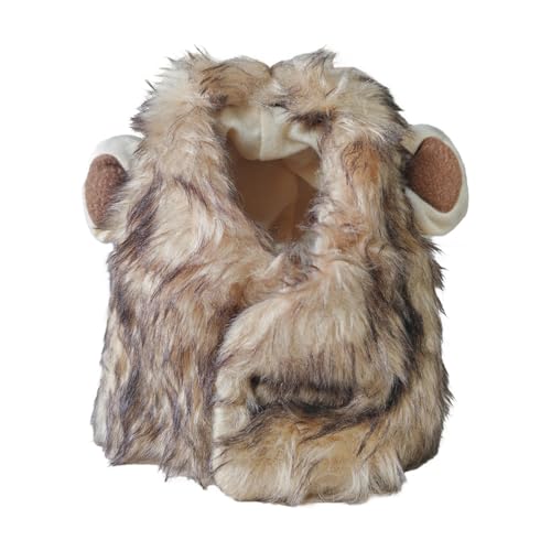 Löwenmähne Kopfbedeckung Halloween Haustier Kostüm Perücke für Hunde Katzen Fuzzy Kopfbedeckung mit Ohren Weihnachten Party Plüsch Katze Kapuze Verkleiden Perfektes Cosplay Zubehör M Löwenmähne Kopfbedeckung Halloween Haustier Kostüm Perücke für Hunde Katzen Fuzzy Kopfbedeckung mit Ohren Weihnachten Party Plüsch Katze Kapuze Verkleiden Perfektes Cosplay Zubehör M von SHINROAD