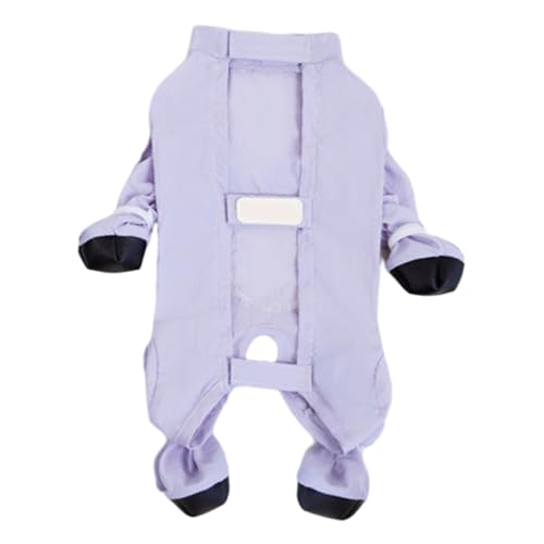 SHINROAD Atmungsaktive Hundehose, groß, Regenmantel, Hosenträger, Stiefel, wasserdichte Schuhe, Leggings, schmutzdichte Jacke mit rutschfestem Pfotenschutz für regnerische und verschneite Tage, Lila SHINROAD Atmungsaktive Hundehose, groß, Regenmantel, Hosenträger, Stiefel, wasserdichte Schuhe, Leggings, schmutzdichte Jacke mit rutschfestem Pfotenschutz für regnerische und verschneite Tage, Lila von SHINROAD