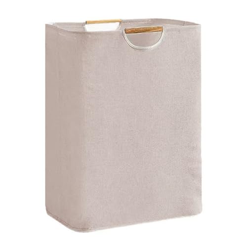 SHINROAD Bambusgriff Griff Wäschereibehälter Hub Lagerkorb mit faltbarem Design großer Kapazität wasserdicht mittelgroß Leichter Kaffee M SHINROAD Bambusgriff Griff Wäschereibehälter Hub Lagerkorb mit faltbarem Design großer Kapazität wasserdicht mittelgroß Leichter Kaffee M von SHINROAD