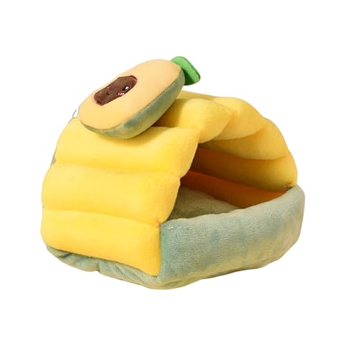 SHINROAD Gemütliche Haustierhöhle, Meerschweinchennest, Plüsch, für Hamster, Kleintiere, Kaninchenhaus für Schweine, Frettchen, Igel, Winter, Ruheverstecken, Avocado, S SHINROAD Gemütliche Haustierhöhle, Meerschweinchennest, Plüsch, für Hamster, Kleintiere, Kaninchenhaus für Schweine, Frettchen, Igel, Winter, Ruheverstecken, Avocado, S von SHINROAD