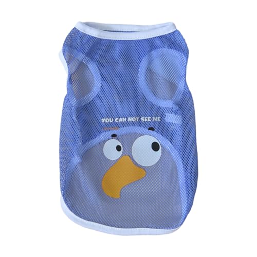 SHINROAD Haustierkleidung mit Cartoon-Druck-Design, lustige Designs, Weste, Top, bequem, Sommer, kühles Netzgewebe, atmungsaktives T-Shirt für Hunde, Lila, Größe S SHINROAD Haustierkleidung mit Cartoon-Druck-Design, lustige Designs, Weste, Top, bequem, Sommer, kühles Netzgewebe, atmungsaktives T-Shirt für Hunde, Lila, Größe S von SHINROAD