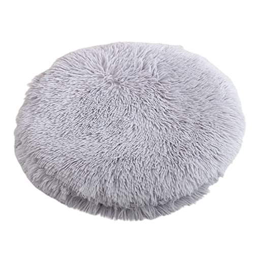 SHINROAD Haustiernest, praktisches Katzenkissen, rund, hält Wärme, Einfachheit, runde Form, super weich, für Hunde, Kätzchen, Schlafkissen, für Haushalt, Hellgrau, S SHINROAD Haustiernest, praktisches Katzenkissen, rund, hält Wärme, Einfachheit, runde Form, super weich, für Hunde, Kätzchen, Schlafkissen, für Haushalt, Hellgrau, S von SHINROAD