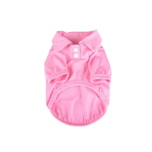 SHINROAD Hunde T-Shirt Atmungsaktiv Pretty Dog Zweibeiner Kleidung Rosa L SHINROAD Hunde T-Shirt Atmungsaktiv Pretty Dog Zweibeiner Kleidung Rosa L von SHINROAD