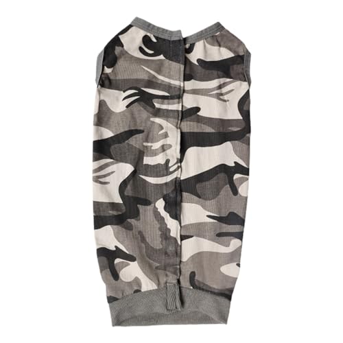 SHINROAD Hundeanzug, hochelastisch, Camouflage-Druck, Jumpsuit, Pyjama für postoperative Zwecke, für kleine, mittelgroße und große Hunde, Camouflage, Größe M SHINROAD Hundeanzug, hochelastisch, Camouflage-Druck, Jumpsuit, Pyjama für postoperative Zwecke, für kleine, mittelgroße und große Hunde, Camouflage, Größe M von SHINROAD