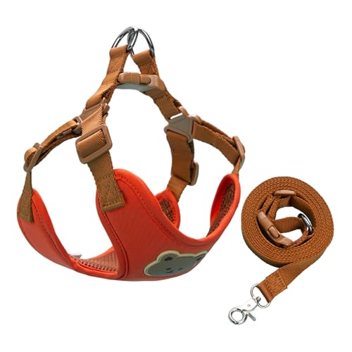 SHINROAD Hundegeschirr mit gepolstertem Griff, verstellbar, mit Liftunterstützung, Leine, Set, anatomisches Design, Weste, atmungsaktiv, bequem für kleine bis große Hunde, schnell rot, Größe L SHINROAD Hundegeschirr mit gepolstertem Griff, verstellbar, mit Liftunterstützung, Leine, Set, anatomisches Design, Weste, atmungsaktiv, bequem für kleine bis große Hunde, schnell rot, Größe L von SHINROAD