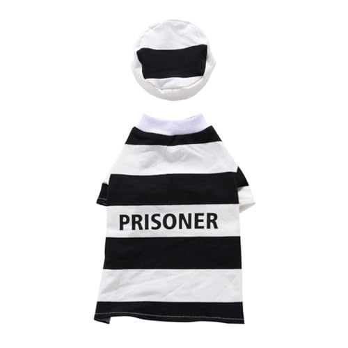 SHINROAD Hundekostüm, weich, strapazierfähig, Polyester-Mischgewebe, Samurai-Patenbekleidung für kleine, mittelgroße Hunde und Katzen, atmungsaktiv, Schwarz / Weiß, Größe M SHINROAD Hundekostüm, weich, strapazierfähig, Polyester-Mischgewebe, Samurai-Patenbekleidung für kleine, mittelgroße Hunde und Katzen, atmungsaktiv, Schwarz / Weiß, Größe M von SHINROAD