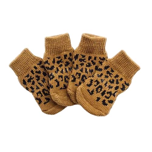 SHINROAD Hundepfotenwärmer, gemütlich, Haustiersocken, warm, weich, bequem, langlebig, rutschfest, Winter, Haustierpfotenschutz, Haustierbedarf, Größe L, 4 Stück SHINROAD Hundepfotenwärmer, gemütlich, Haustiersocken, warm, weich, bequem, langlebig, rutschfest, Winter, Haustierpfotenschutz, Haustierbedarf, Größe L, 4 Stück von SHINROAD