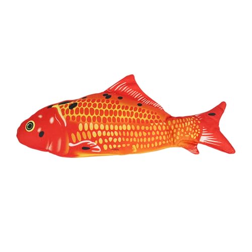 SHINROAD Interaktives Haustierspielzeug mit Katzenminze, vibrierender Fisch für Katzen, Flopping-Hunde, realistische Bewegung, langlebiges Design, ansprechende Spielzeit, kleine und große Haustiere SHINROAD Interaktives Haustierspielzeug mit Katzenminze, vibrierender Fisch für Katzen, Flopping-Hunde, realistische Bewegung, langlebiges Design, ansprechende Spielzeit, kleine und große Haustiere von SHINROAD