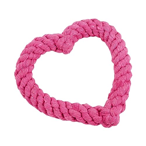 SHINROAD Interaktives Hundespielzeug Haustier Spielzeit Kauen Kreative Herzform für Hunde Bissfest Spaß Katze Training Zahnen Langlebig Dunkelrosa SHINROAD Interaktives Hundespielzeug Haustier Spielzeit Kauen Kreative Herzform für Hunde Bissfest Spaß Katze Training Zahnen Langlebig Dunkelrosa von SHINROAD