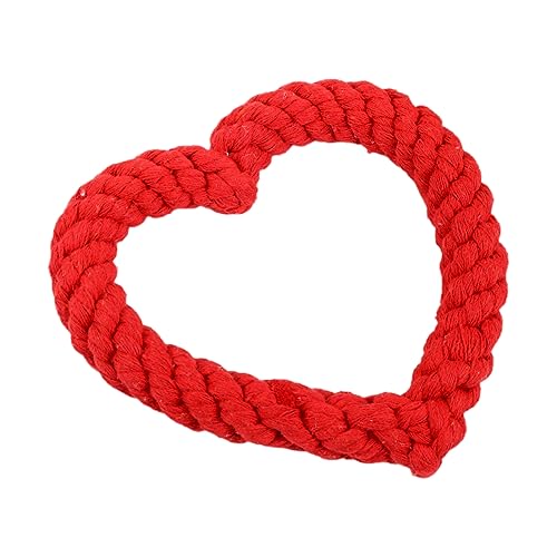 SHINROAD Interaktives Hundespielzeug Haustier Spielzeit Kauen Kreative Herzform für Hunde Bissfest Spaß Katze Training Zahnen Langlebig Rot SHINROAD Interaktives Hundespielzeug Haustier Spielzeit Kauen Kreative Herzform für Hunde Bissfest Spaß Katze Training Zahnen Langlebig Rot von SHINROAD