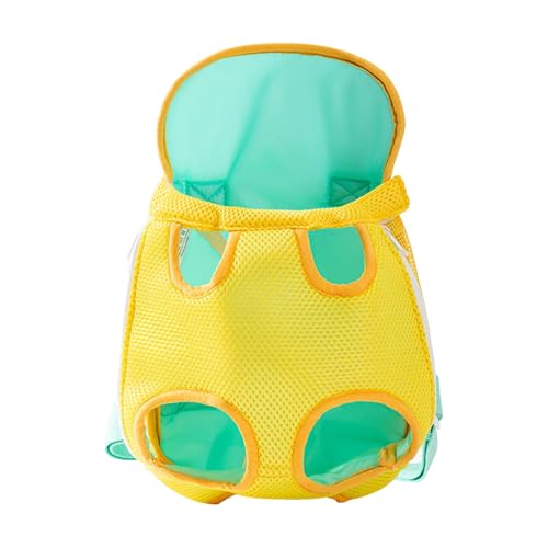 SHINROAD Katzenrucksack, bequem, mit Beinschwanz-Design, verstellbare Vorderbeine, Reisetasche, für kleine und mittelgroße Haustiere, Gelb/Grün, Größe XL SHINROAD Katzenrucksack, bequem, mit Beinschwanz-Design, verstellbare Vorderbeine, Reisetasche, für kleine und mittelgroße Haustiere, Gelb/Grün, Größe XL von SHINROAD