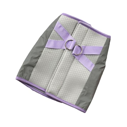 SHINROAD Schnelltrocknende Haustierweste für Hunde, kühlend, verstellbar, mit reflektierenden Streifen, atmungsaktives Netzgewebe für Sommer, Outdoor-Aktivitäten, Wandern, Lila, Größe M SHINROAD Schnelltrocknende Haustierweste für Hunde, kühlend, verstellbar, mit reflektierenden Streifen, atmungsaktives Netzgewebe für Sommer, Outdoor-Aktivitäten, Wandern, Lila, Größe M von SHINROAD