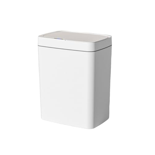 SHINROAD Stille Öffnung Müll Touchess Sensor Automatisch Abwärtskabine mit Deckel 15 l großer Kapazität USB -Ladung Badezimmer Intelligenter Müll Weiß USB-Aufladung SHINROAD Stille Öffnung Müll Touchess Sensor Automatisch Abwärtskabine mit Deckel 15 l großer Kapazität USB -Ladung Badezimmer Intelligenter Müll Weiß USB-Aufladung von SHINROAD